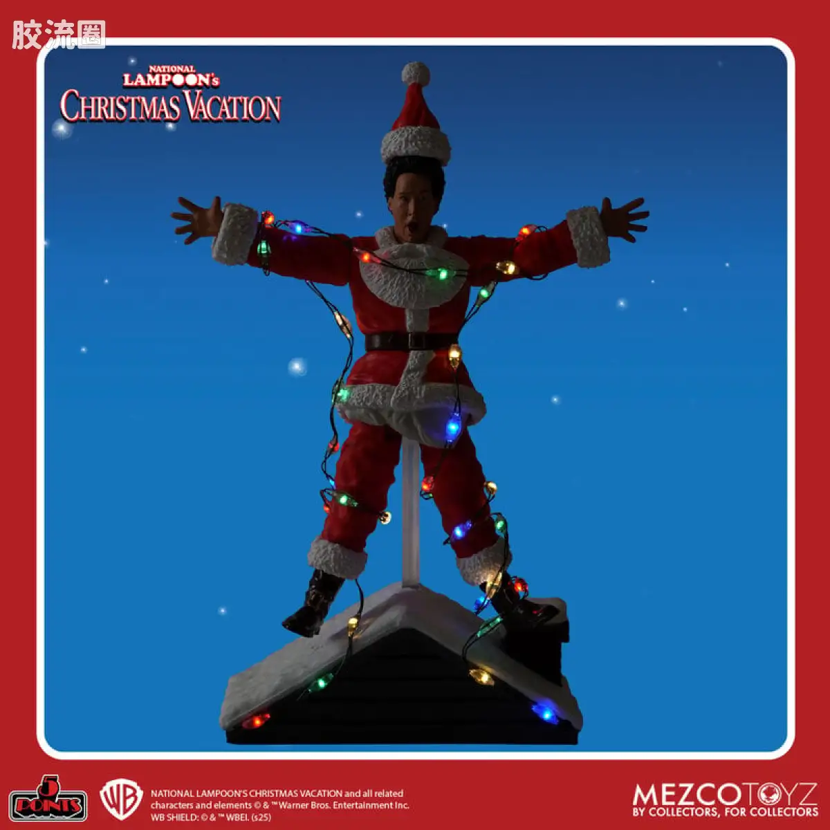 Mezco 5 points系列 5点系列 疯狂假期：电击克拉克 - 图片