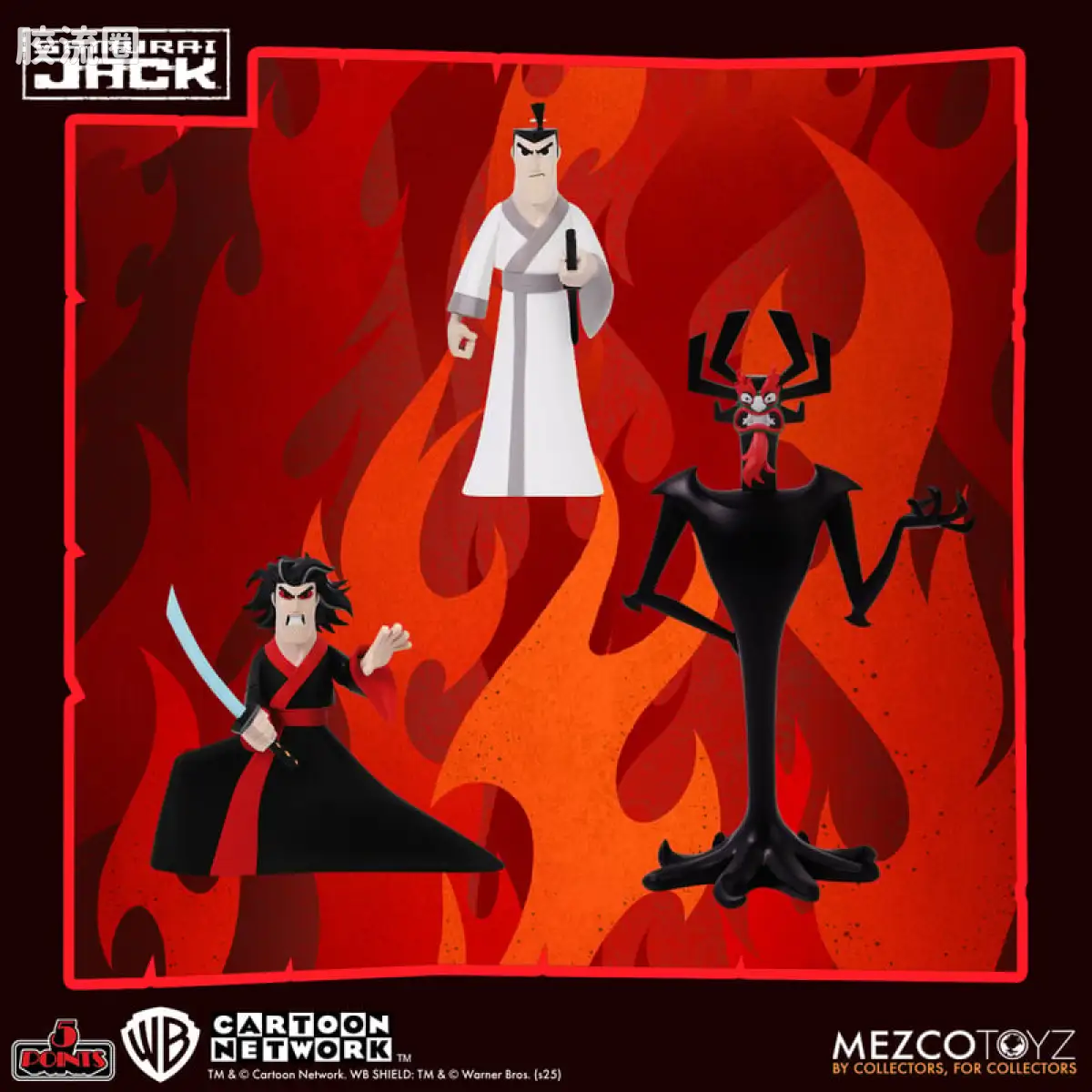 Mezco 5 points系列 5点系列 武士杰克 豪华套装 - 图片