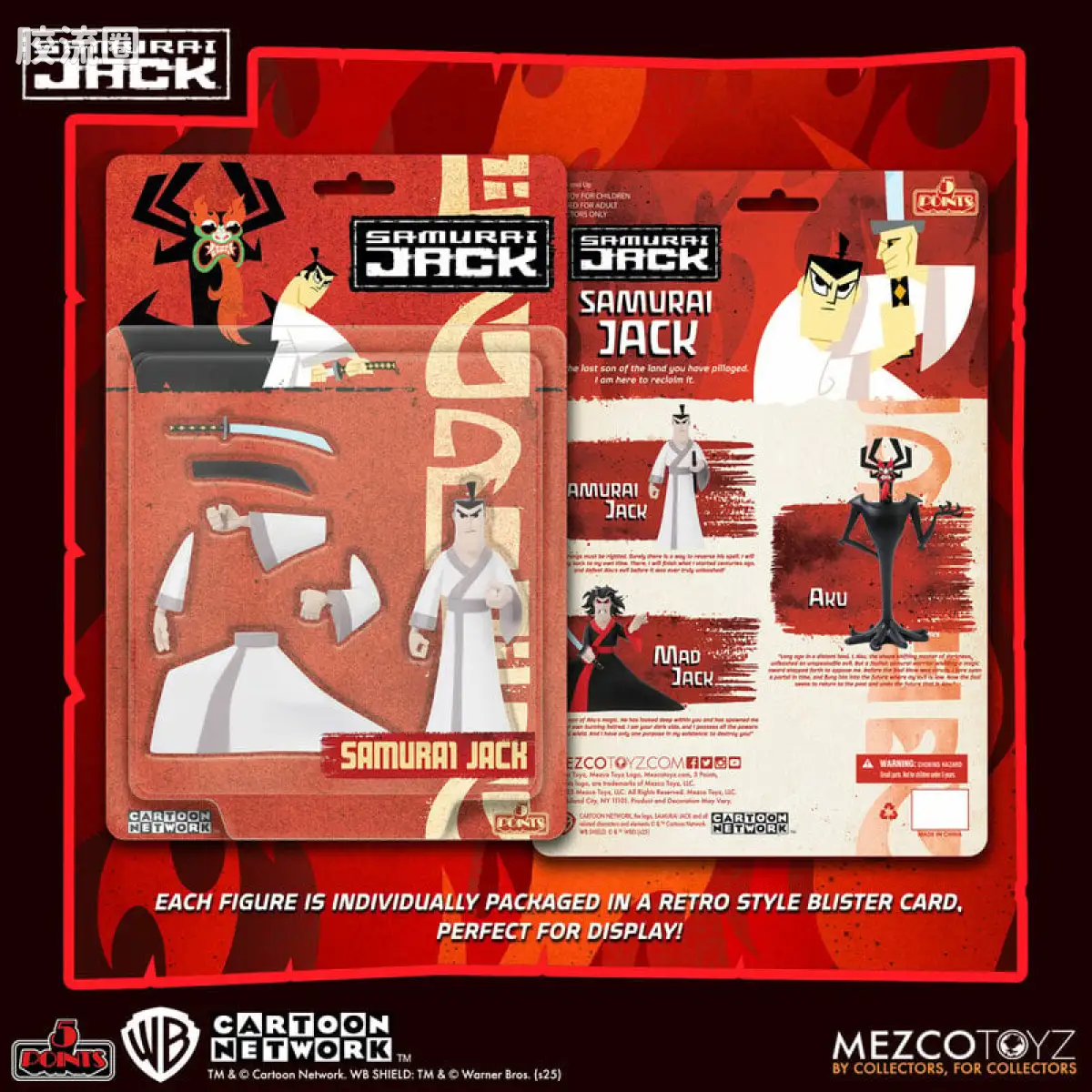 Mezco 5 points系列 5点系列 武士杰克 豪华套装 - 图片