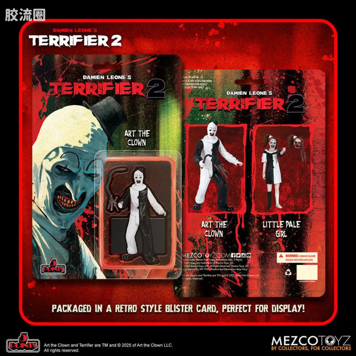 Mezco 5 points系列 5点系列 《断魂小丑》 套装 - 图片