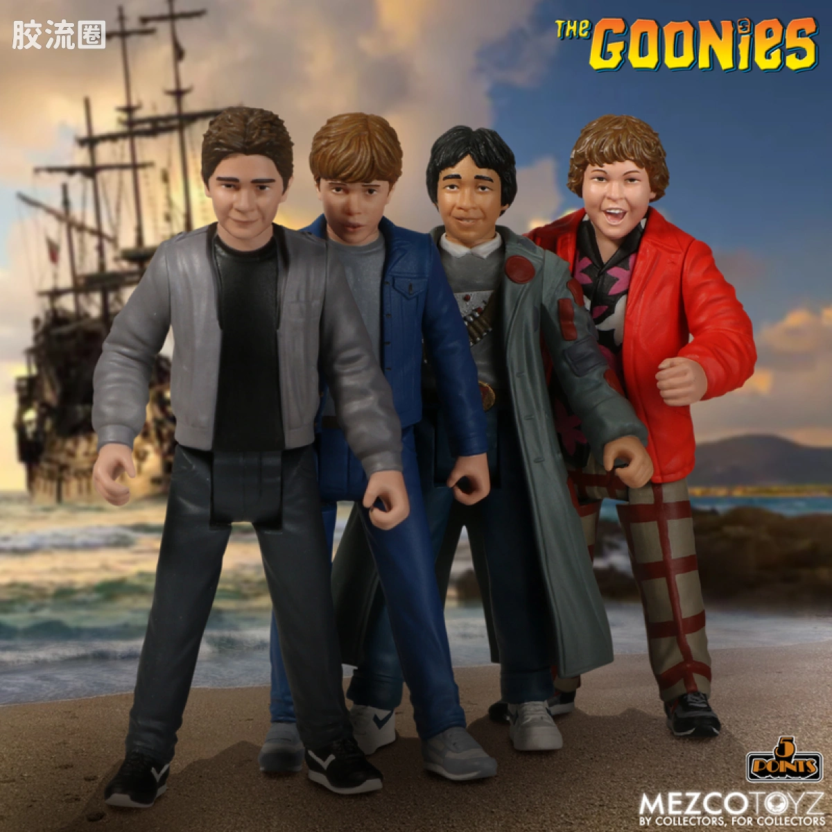 Mezco 5 points系列 5点系列 七宝奇谋 套装 - 图片