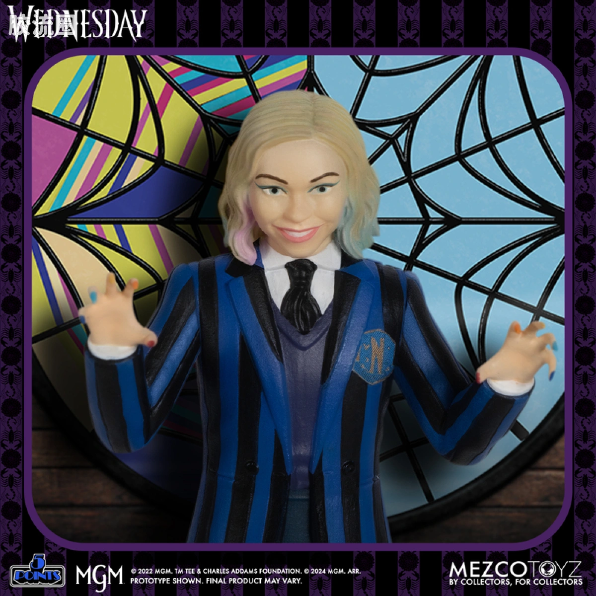 Mezco 5 points系列 5点系列 星期三与伊妮德 套装 - 图片