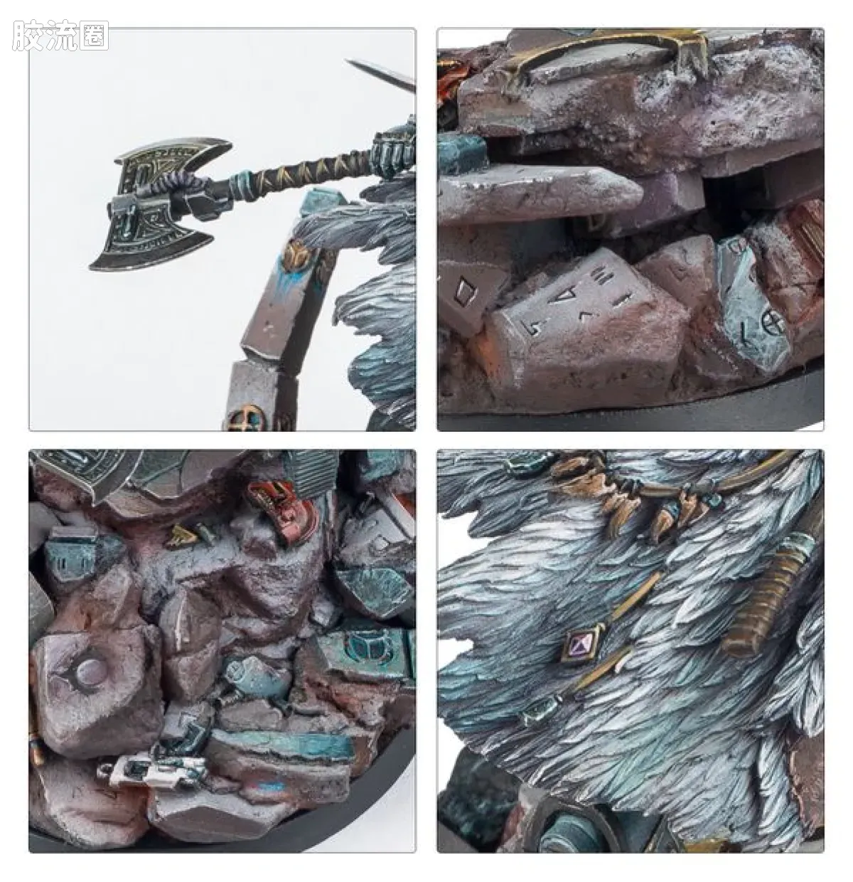 战锤：荷鲁斯之乱 Warhammer: The Horus Heresy Space Wolves 第六军团 太空野狼 初版 太空野狼军团 基因原体 黎曼·鲁斯 - 图片