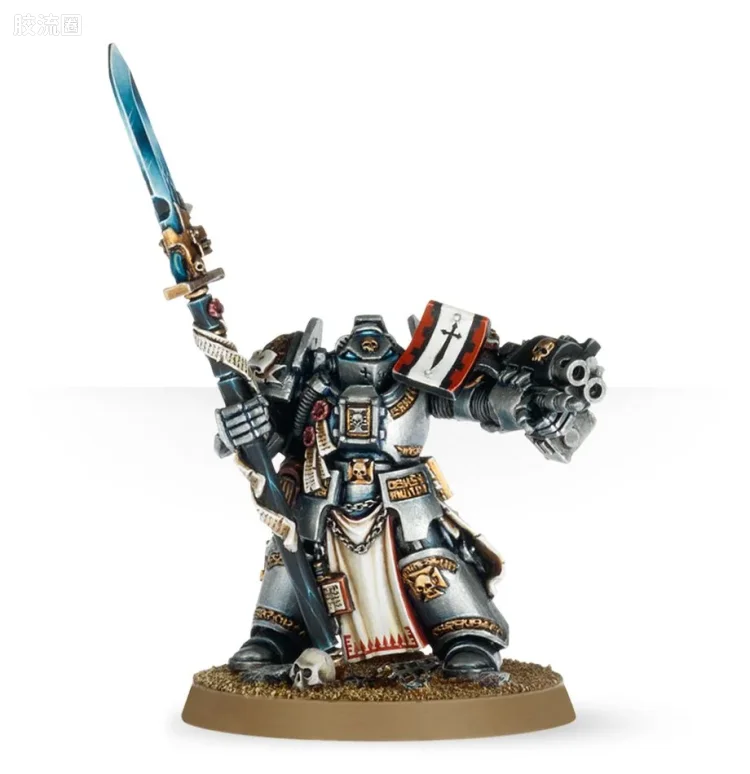 战锤40K Grey Knights 灰骑士 5版 兄弟会连长