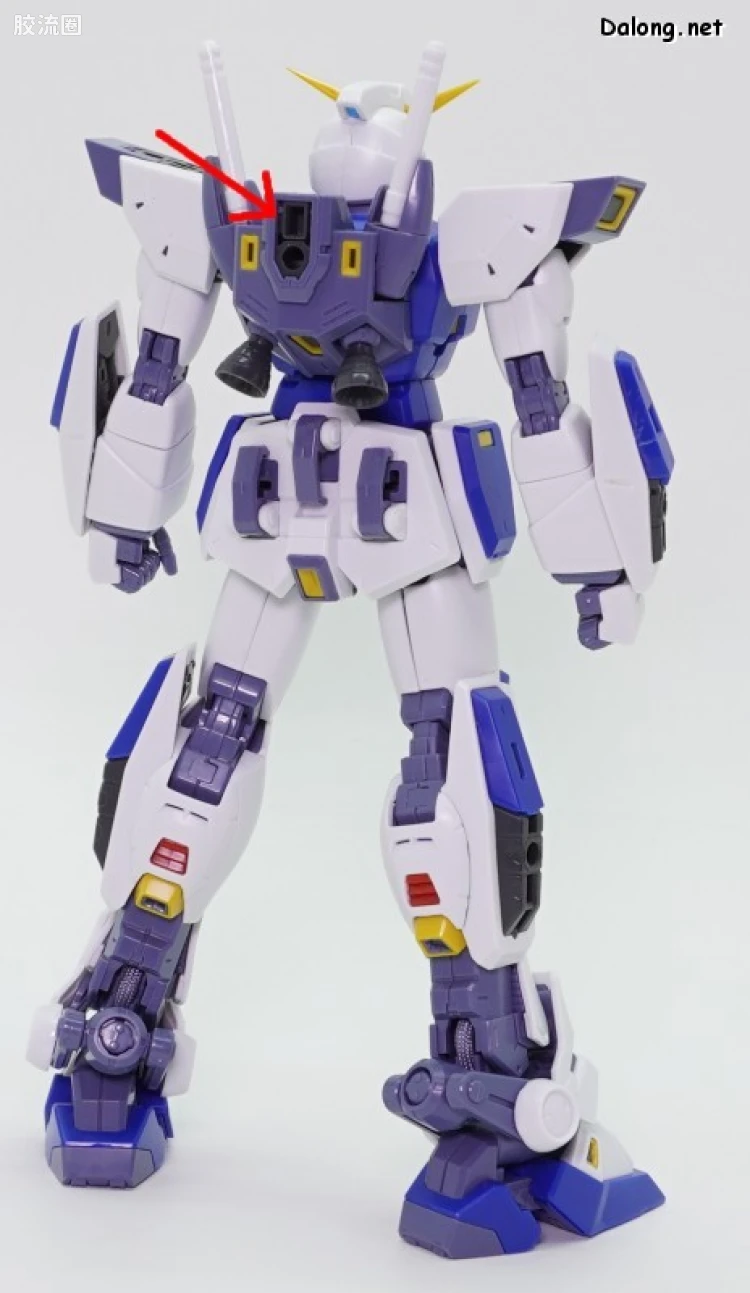 MG 特殊武器配件 高达F-90用任务装备 R装备 & V装备 - 图片