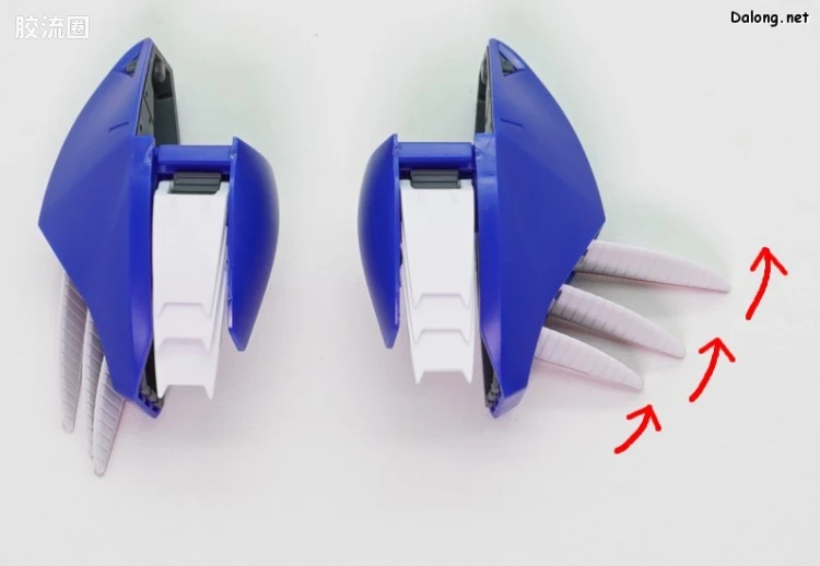 MG 特殊武器配件 高达F-90用任务装备 R装备 & V装备 - 图片