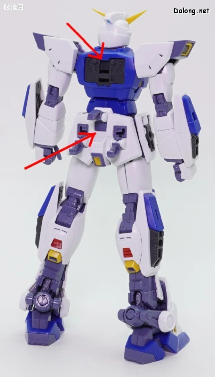 MG 特殊武器配件 高达F-90用任务装备 R装备 & V装备 - 图片