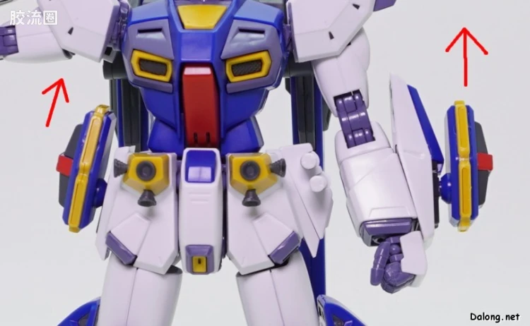 MG 特殊武器配件 高达F-90用任务装备 R装备 & V装备 - 图片