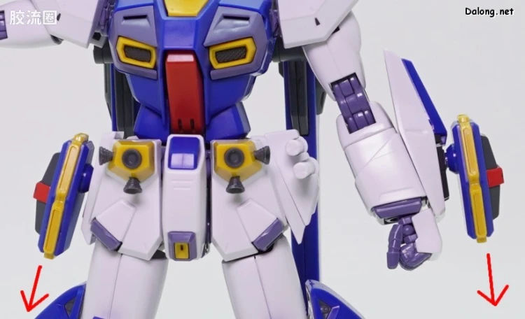 MG 特殊武器配件 高达F-90用任务装备 R装备 & V装备 - 图片