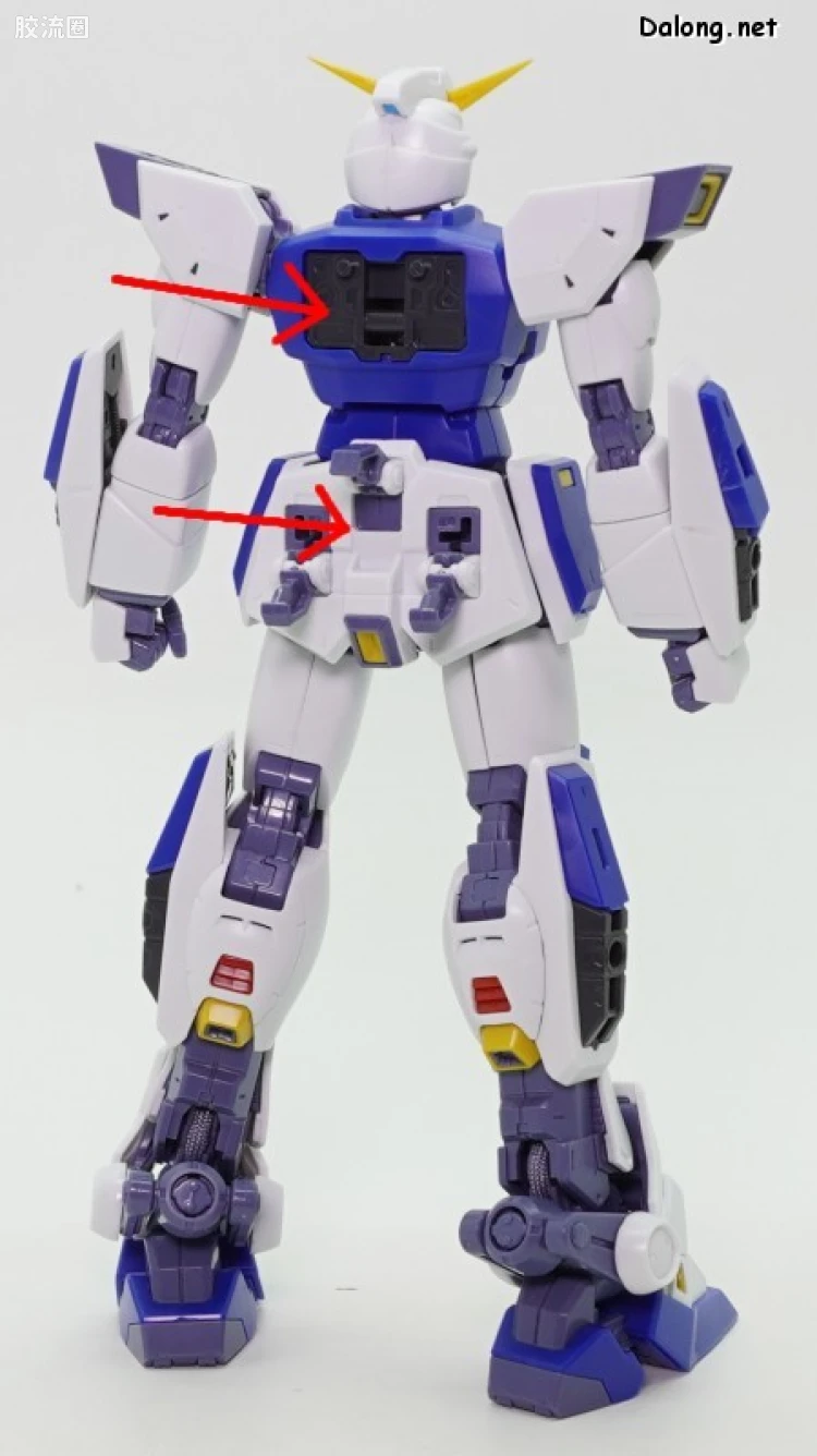 MG 特殊武器配件 高达F-90用任务装备W型 - 图片