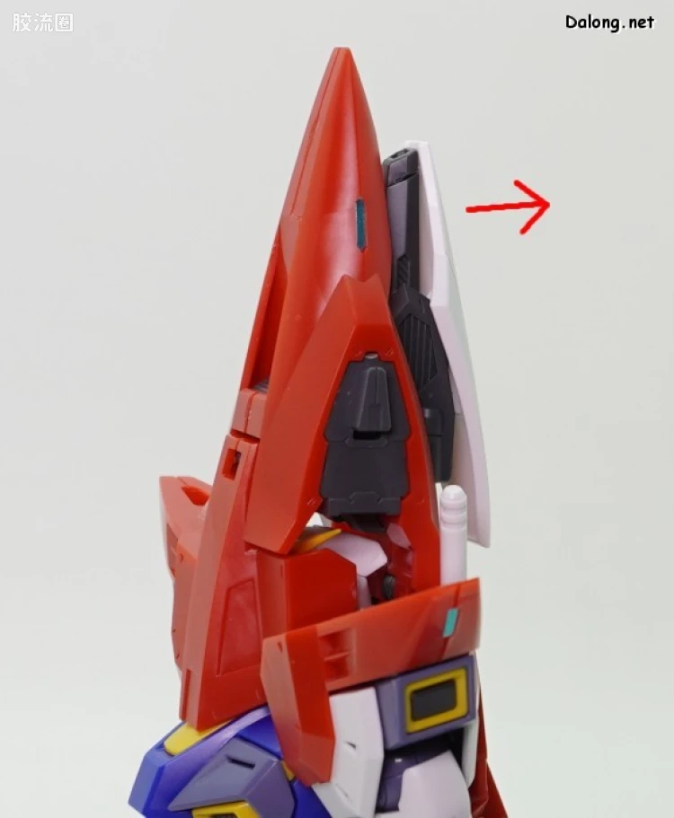 MG 特殊武器配件 高达F-90用任务装备W型 - 图片