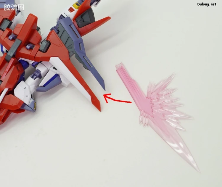 MG 特殊武器配件 高达F-90用任务装备W型 - 图片