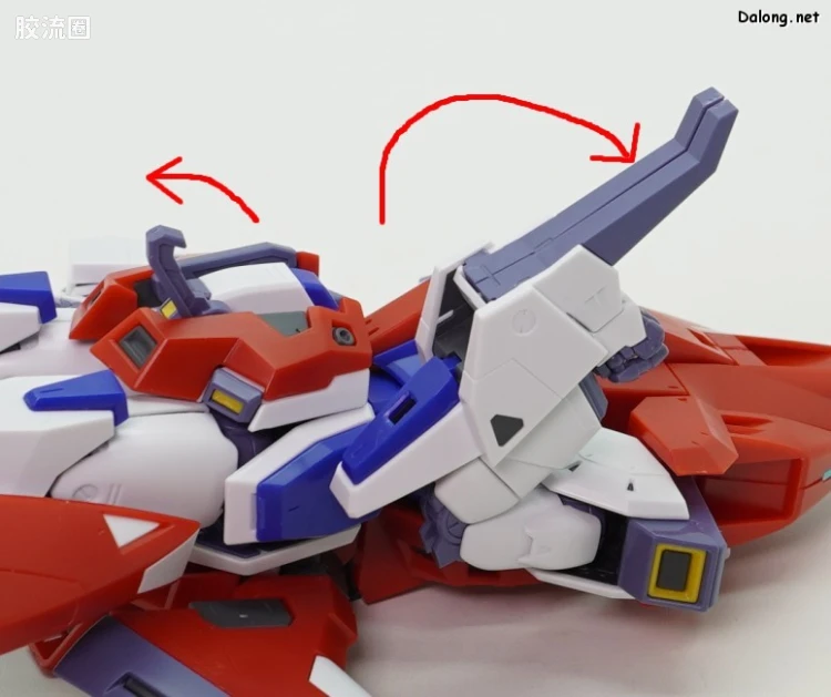 MG 特殊武器配件 高达F-90用任务装备W型 - 图片