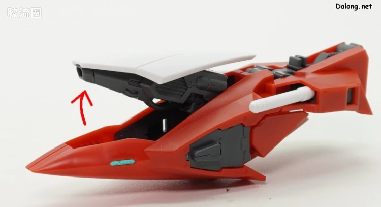 MG 特殊武器配件 高达F-90用任务装备W型 - 图片