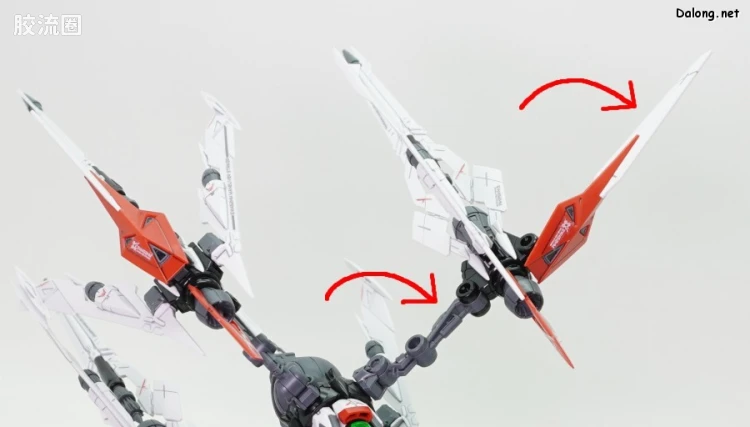 MG 特殊武器配件 天蚀高达用机动强袭背包 - 图片