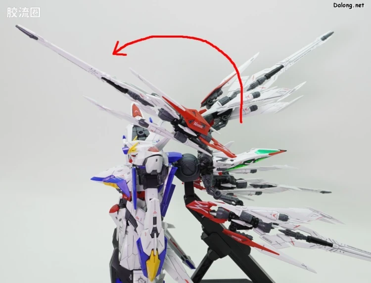 MG 特殊武器配件 天蚀高达用机动强袭背包 - 图片