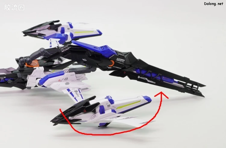 MG 特殊武器配件 天蚀高达用雷神强袭背包 - 图片