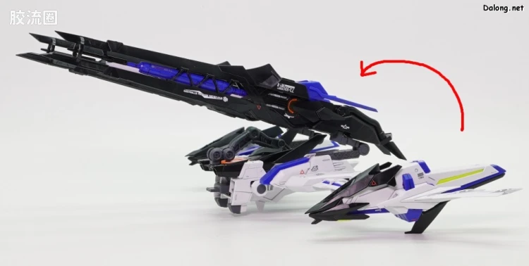 MG 特殊武器配件 天蚀高达用雷神强袭背包 - 图片