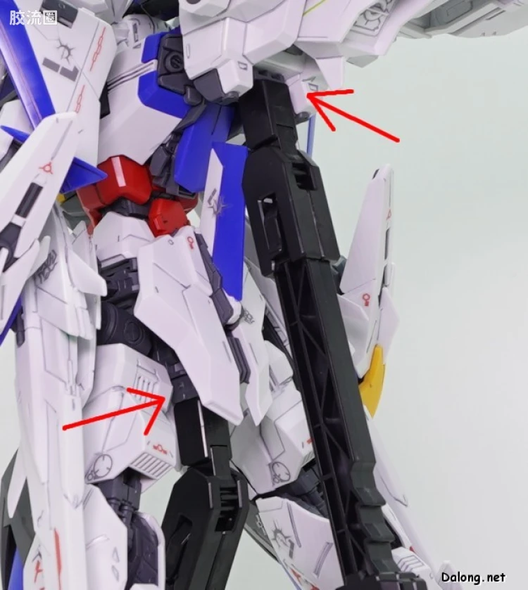 MG 特殊武器配件 天蚀高达用雷神强袭背包 - 图片