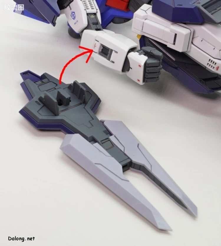 MG 特殊武器配件 高达AGE-1 全装备光辉型用扩张组件 - 图片