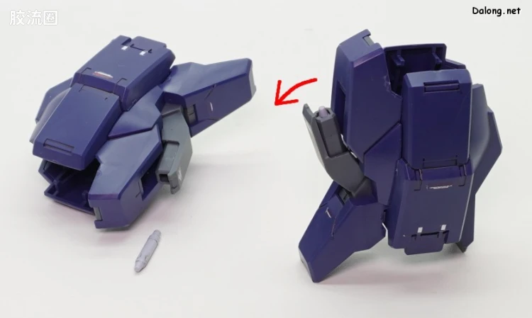 MG 特殊武器配件 高达AGE-1 全装备光辉型用扩张组件 - 图片