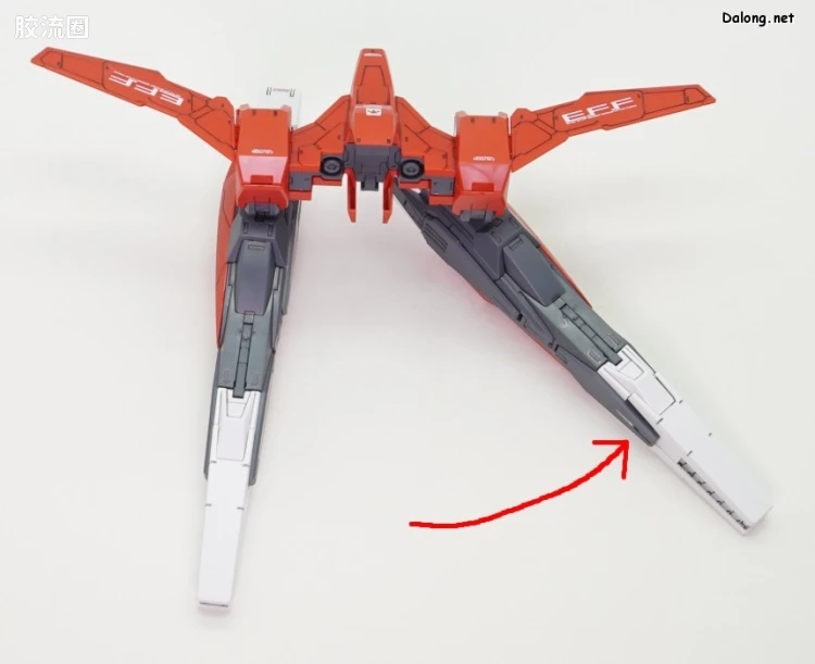 MG 特殊武器配件 高达AGE-1 全装备光辉型用扩张组件 - 图片