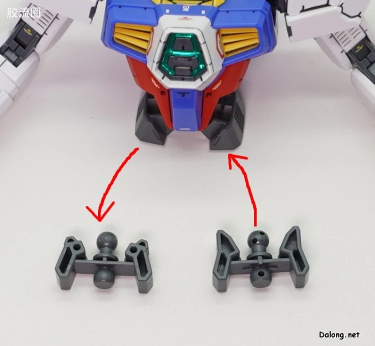 MG 特殊武器配件 高达AGE-1 全装备光辉型用扩张组件 - 图片
