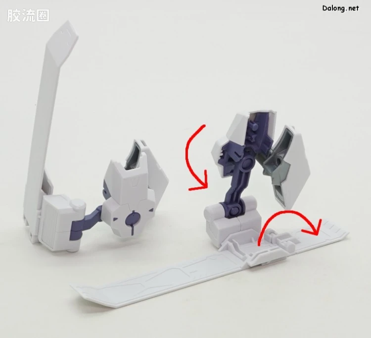 MG 特殊武器配件 高达F90用任务装备包 C型&T型 - 图片