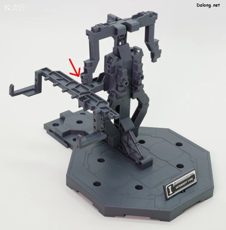 MG 特殊武器配件 高达F90用任务装备包专用整备架 2个套装 - 图片