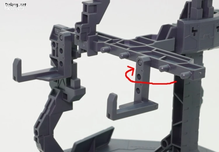 MG 特殊武器配件 高达F90用任务装备包专用整备架 2个套装 - 图片