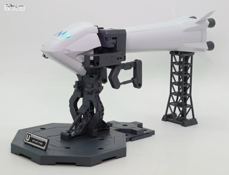 MG 特殊武器配件 高达F90用任务装备包专用整备架 2个套装 - 图片