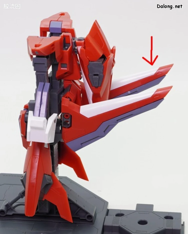 MG 特殊武器配件 高达F90用任务装备包专用整备架 2个套装 - 图片