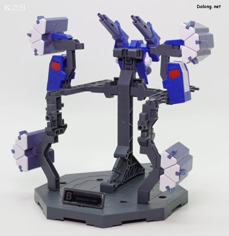 MG 特殊武器配件 高达F90用任务装备包专用整备架 2个套装 - 图片