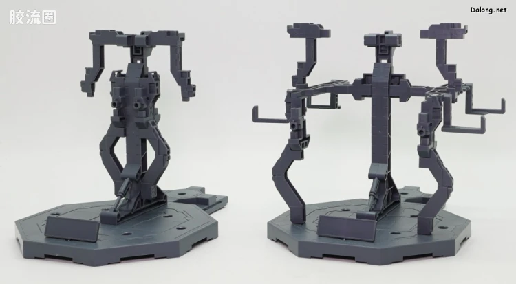 MG 特殊武器配件 高达F90用任务装备包专用整备架 2个套装 - 图片