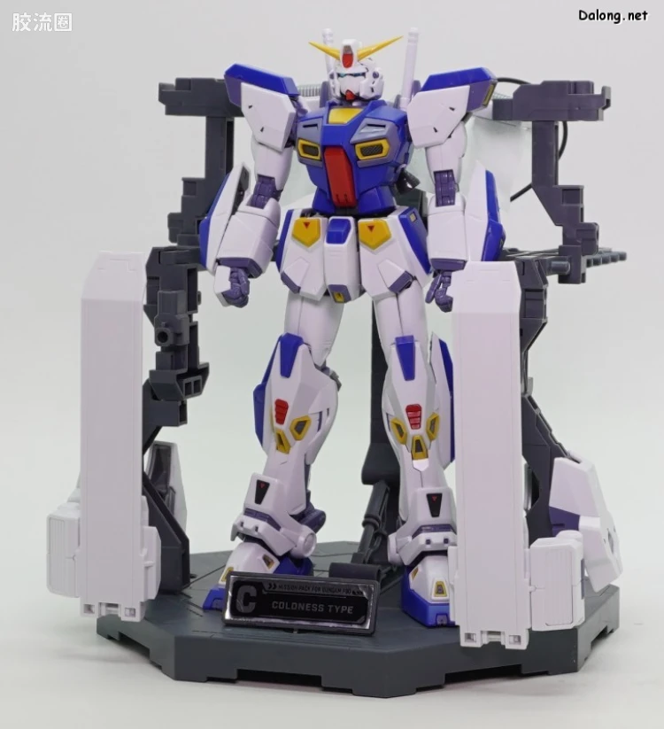 MG 特殊武器配件 高达F90用任务装备包专用整备架 2个套装 - 图片