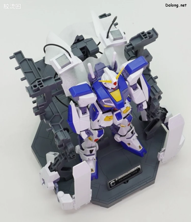 MG 特殊武器配件 高达F90用任务装备包专用整备架 2个套装 - 图片