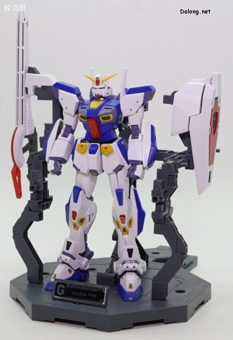 MG 特殊武器配件 高达F90用任务装备包专用整备架 2个套装 - 图片