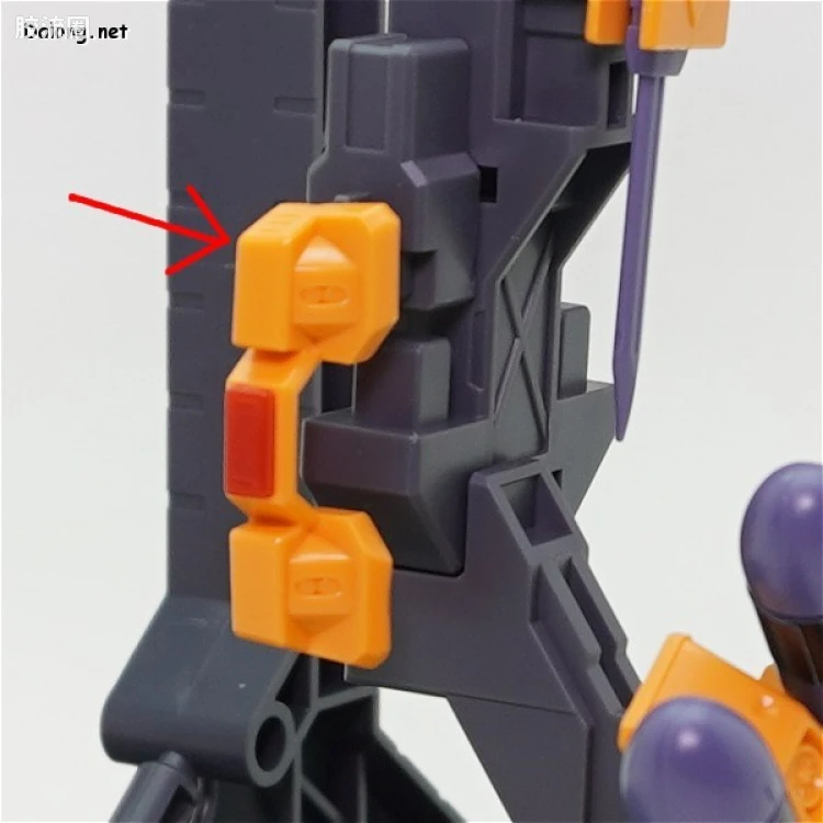 MG 特殊武器配件 高达F90用任务装备包专用整备架 2个套装 - 图片