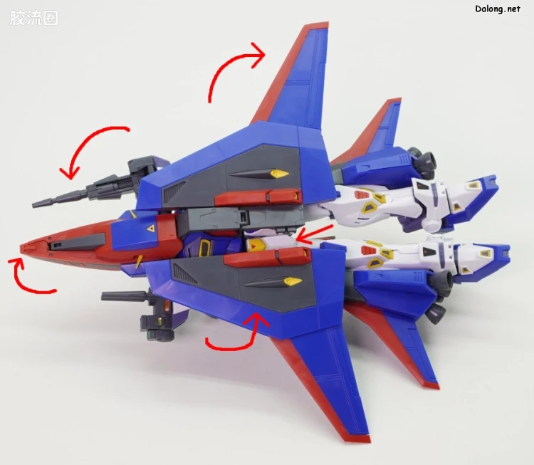 MG 特殊武器配件 高达F90用任务装备包 P型 - 图片