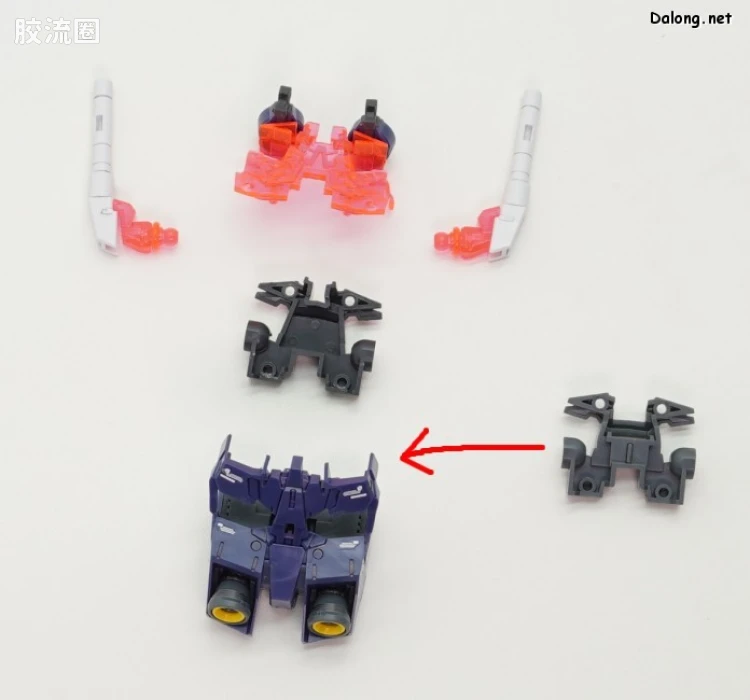 MG 特殊武器配件 MG 叙述高达 B装备 扩展背包 Ver.Ka - 图片