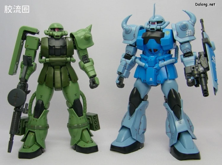 MG 重力战线 MS-07B-3 特装型老虎 重力战线印象颜色Ver. - 图片