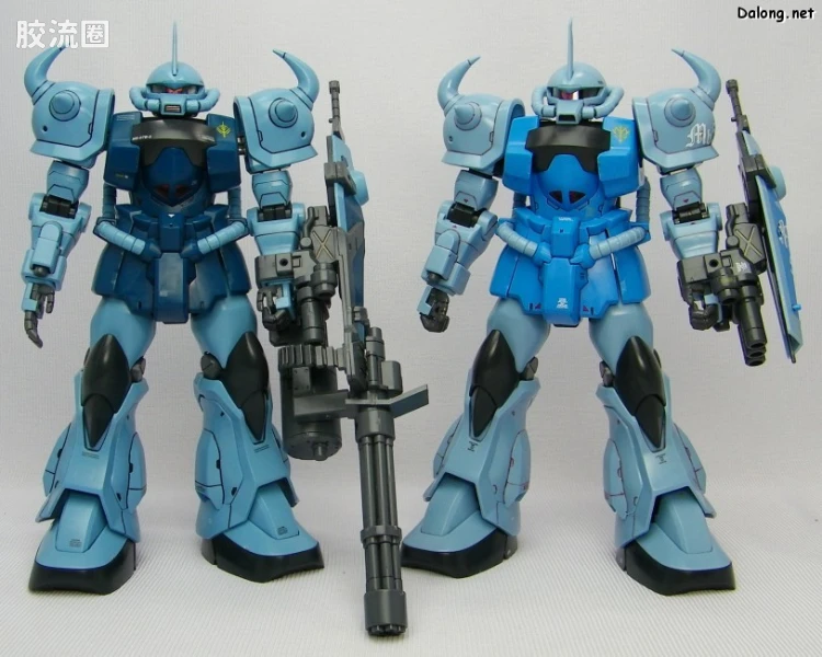 MG 重力战线 MS-07B-3 特装型老虎 重力战线印象颜色Ver. - 图片