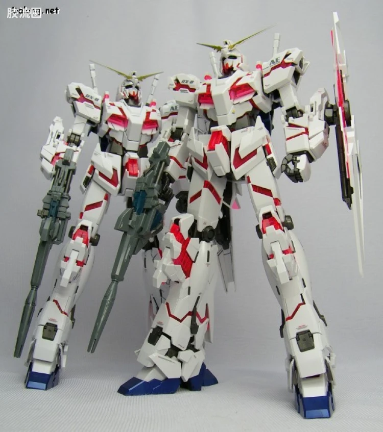 MG 官方豪华版 独角兽高达 HD color版+格纳库 - 图片