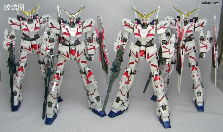 MG 官方豪华版 独角兽高达 HD color版+格纳库 - 图片