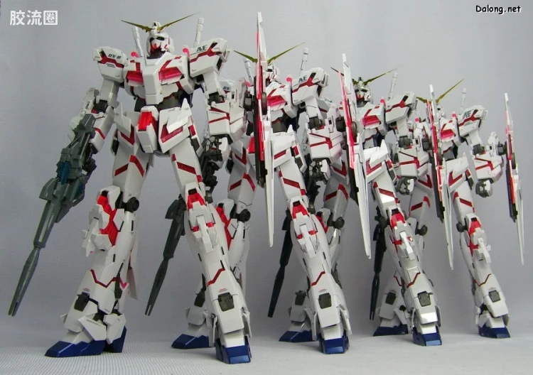 MG 官方豪华版 独角兽高达 HD color版+格纳库 - 图片