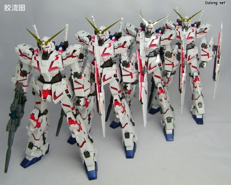 MG 官方豪华版 独角兽高达 HD color版+格纳库 - 图片