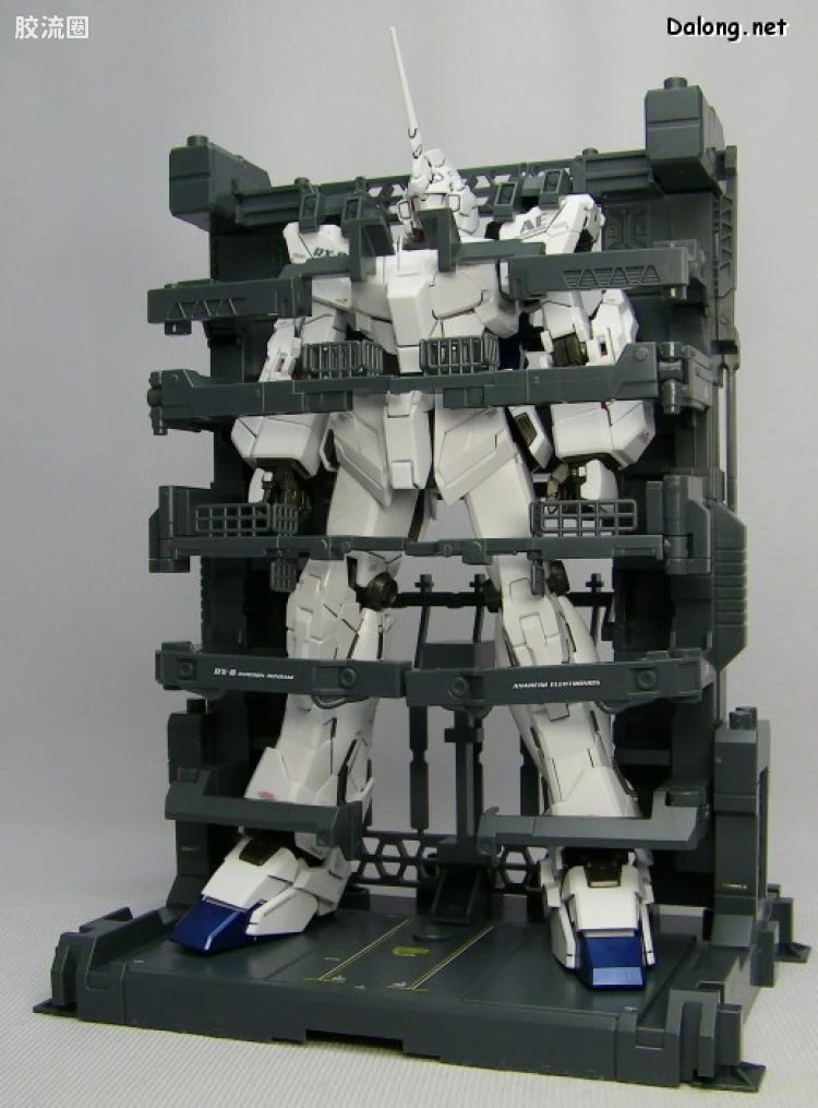 MG 官方豪华版 独角兽高达 HD color版+格纳库 - 图片