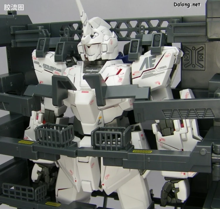 MG 官方豪华版 独角兽高达 HD color版+格纳库 - 图片