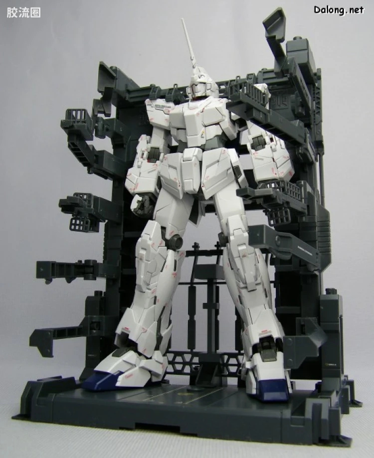 MG 官方豪华版 独角兽高达 HD color版+格纳库 - 图片