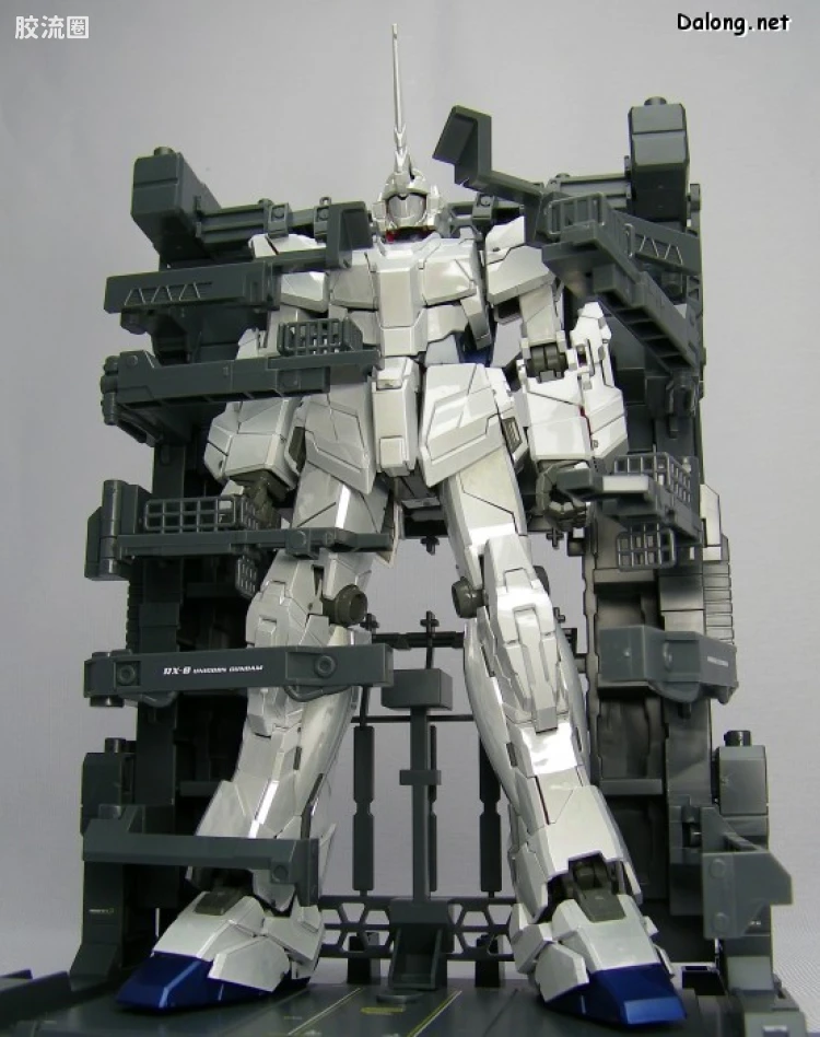 MG 官方豪华版 独角兽高达 HD color版+格纳库 - 图片